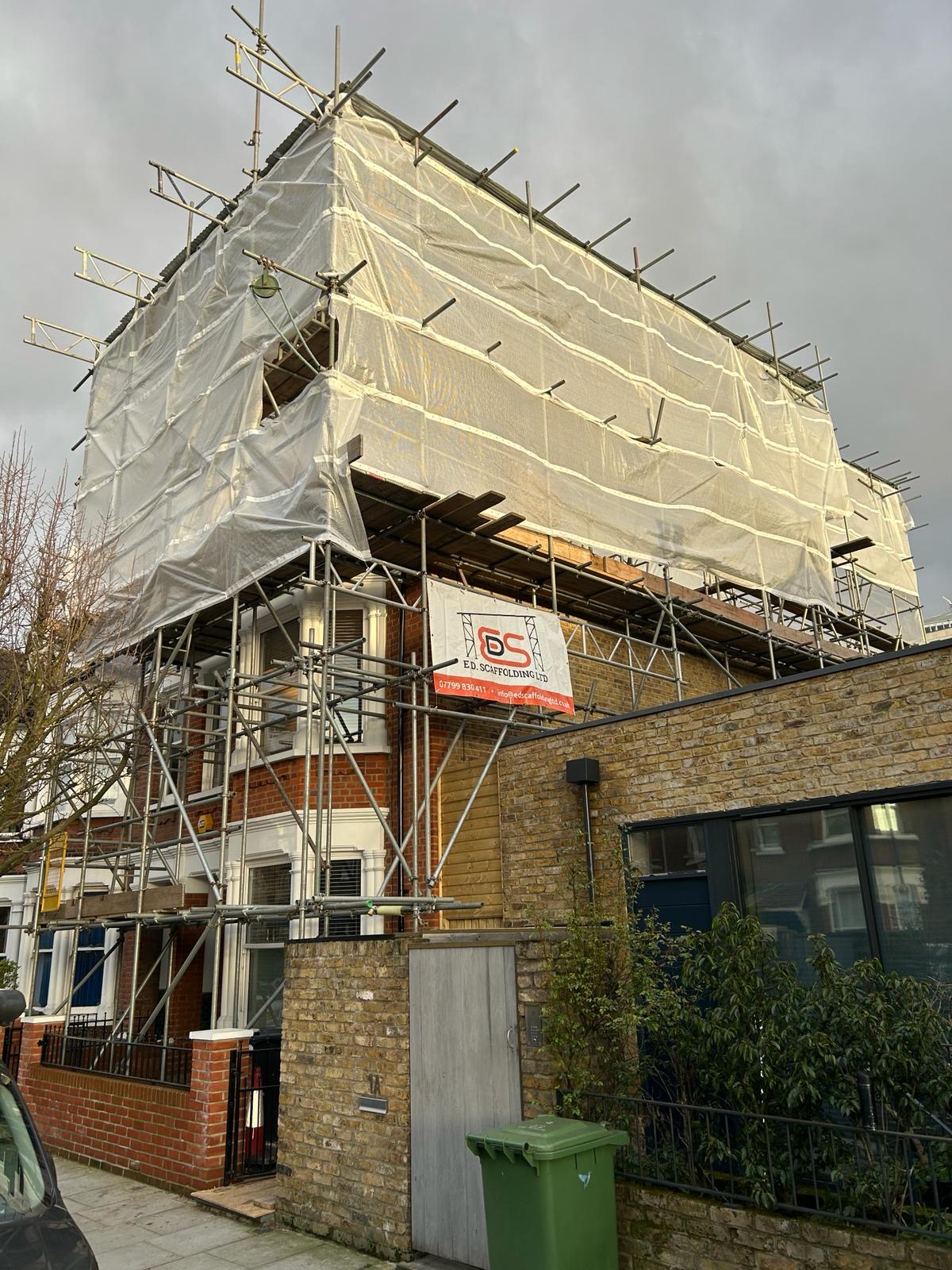 Loft Conversion Scaffolding Hampshire - Roof Access and Dormer Installations