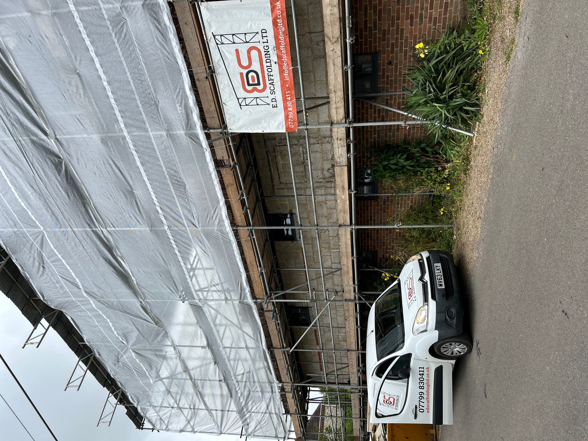 Professional Temporary Roofing System (Tin Hat) Installation